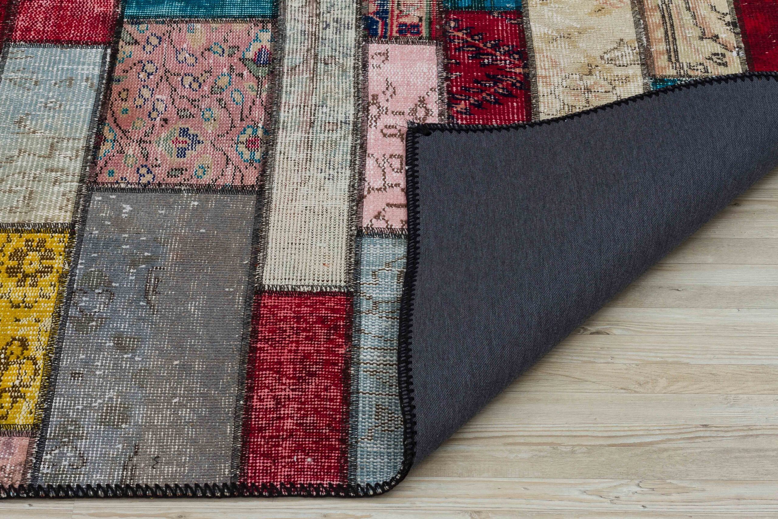 Yün Dokuma Patchwork Halı 160x230 cm 5078 - Görsel 4