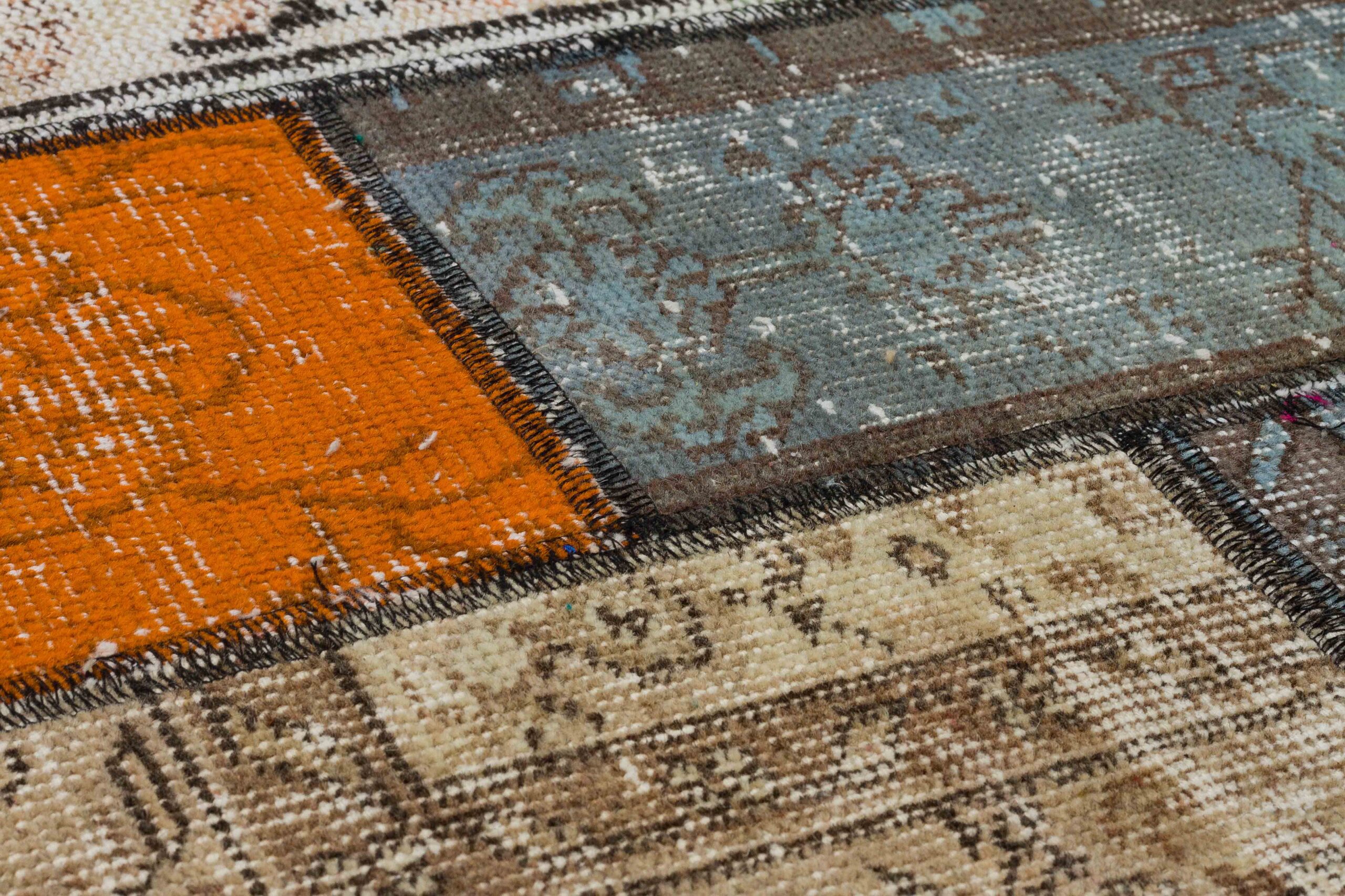 Yün Dokuma Patchwork Halı 160x230 cm 5078 - Görsel 6