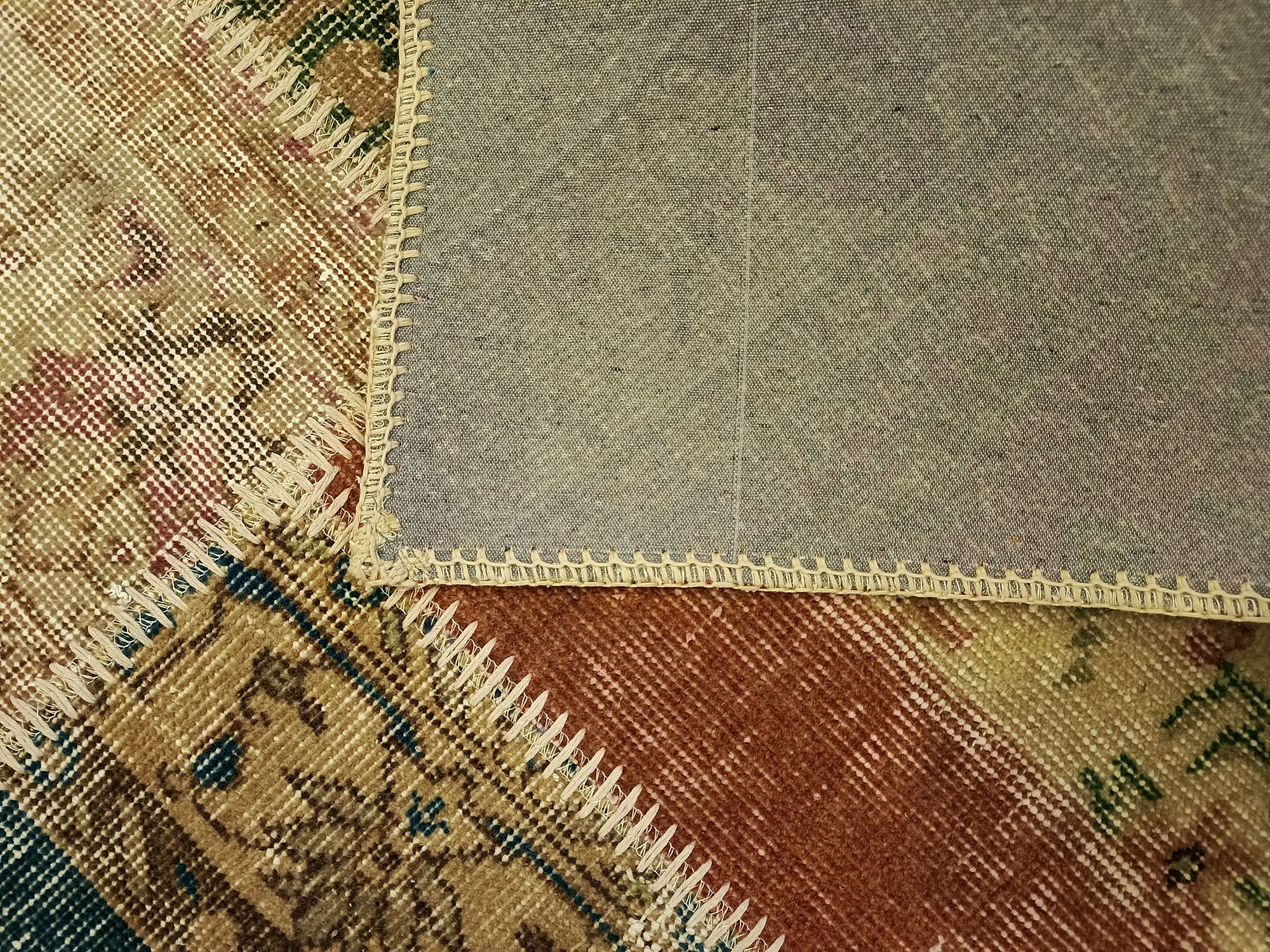 Geçmişin İzleri Patchwork Halı 160x225 cm 6389 - Görsel 3