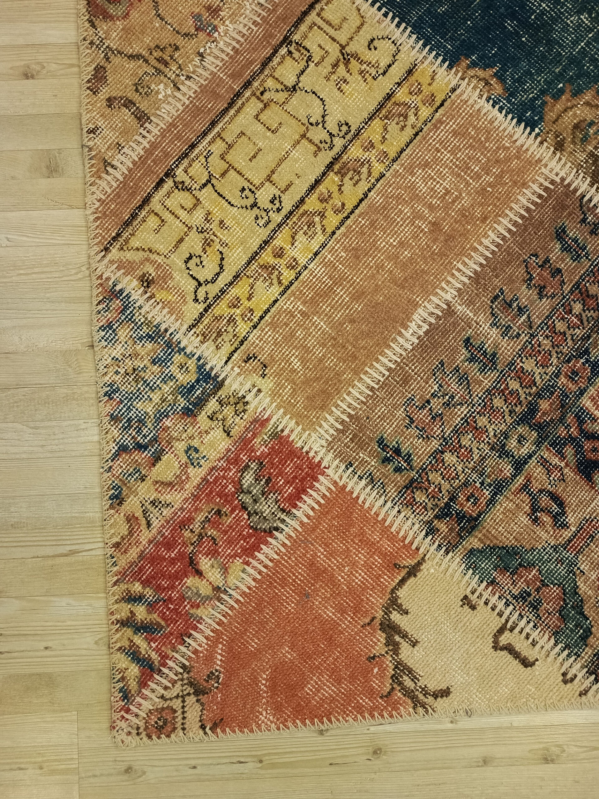 Geçmişin İzleri Patchwork Halı 160x225 cm 6389 - Görsel 4