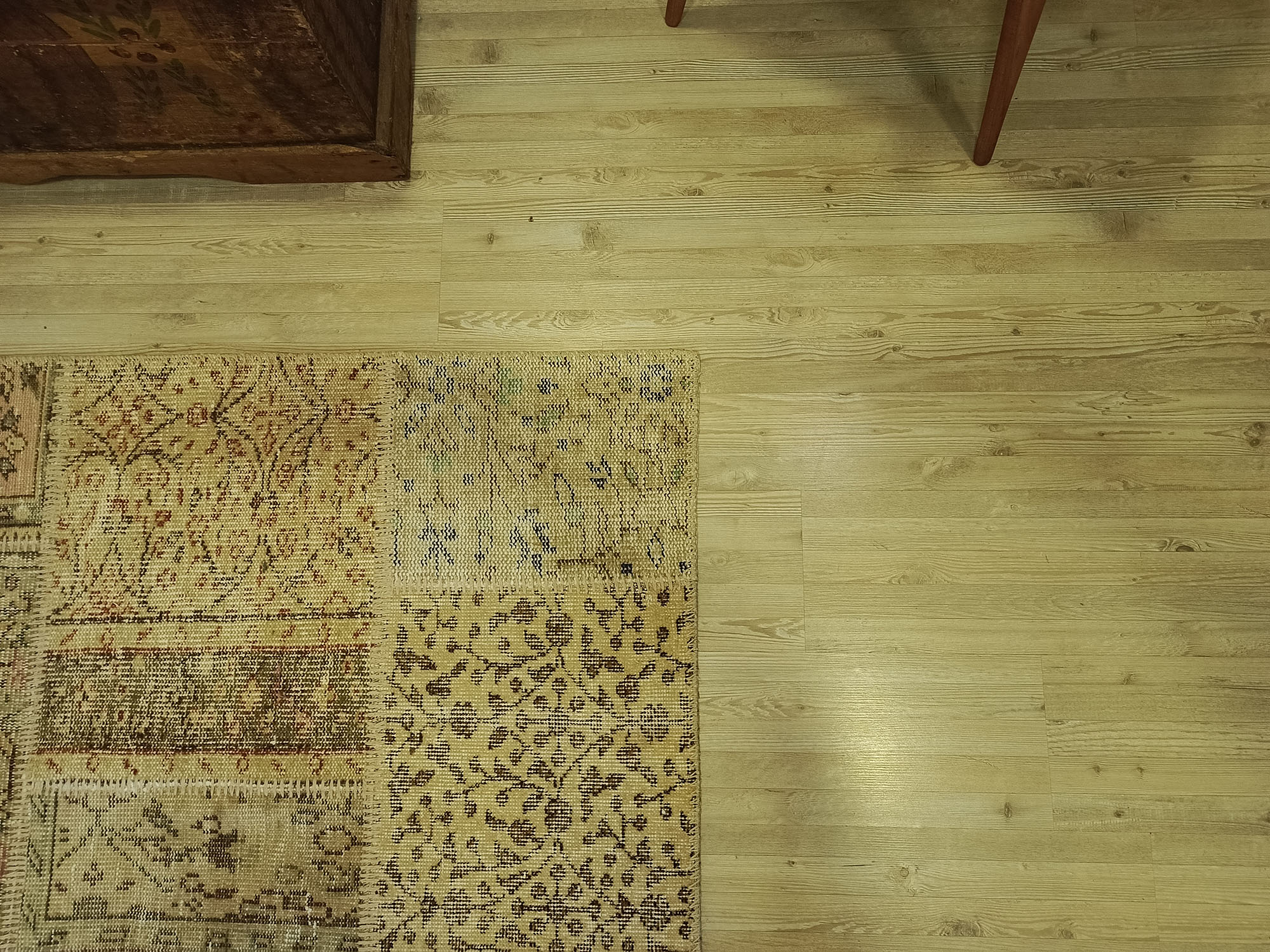 El Dokuma Özel Tasarım Patchwork Halı 160x230 cm 6390 - Görsel 4