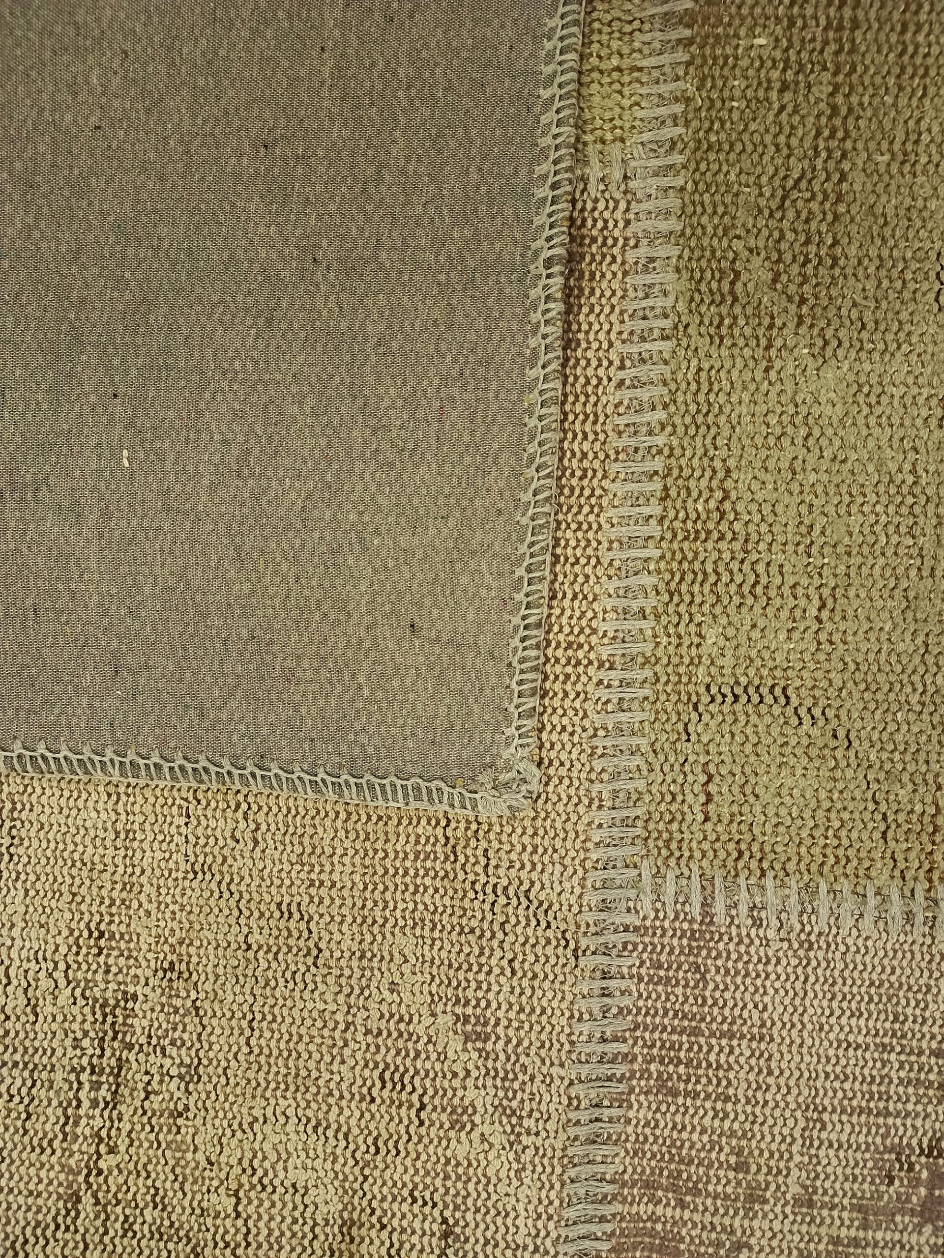 Kök Boya El Dokuma Patchwork Halısı 160x240 cm 6395 - Görsel 3