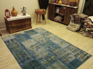 Anadolu Desenli Eskitme Patchwork Halı   160x230 cm  6399