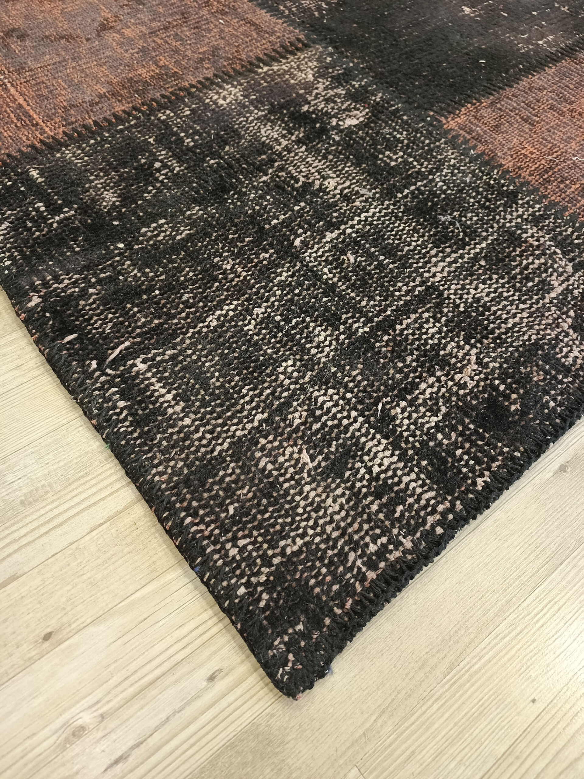 El İşçiliği Eskitme Patchwork Halı 160x230 cm 6400 - Görsel 2