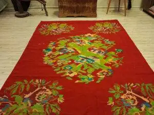El Yapımı Anadolu Patchwork Halısı 179x252 cm 6420