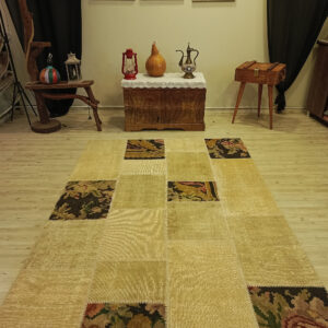 Anadolu Desenli Eskitme Patchwork Halı   160x230 cm  6421