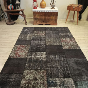Geleneksel  El Yapımı Patchwork Halısı   160x230 cm  6504