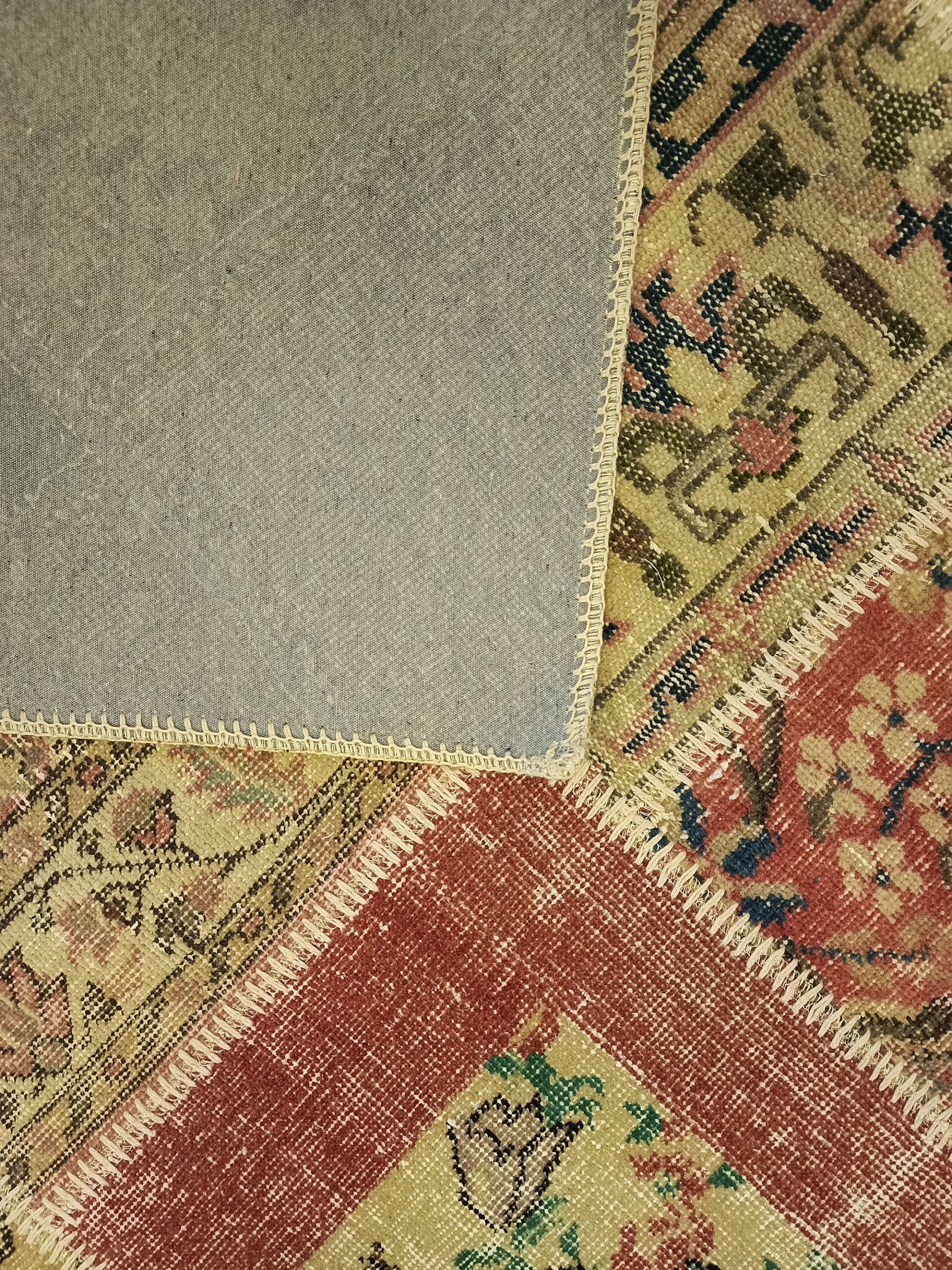 El İşçiliği Eskitme Patchwork Halı 160x230 cm 6422 - Görsel 2