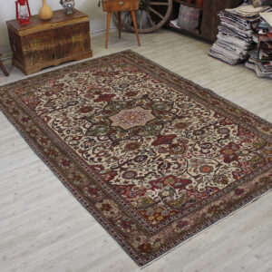 Eskitme El Yapımı Halı Yün 193 x 290 cm 10512