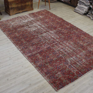 Eskitme El Yapımı Vintage Halı 188 x 293 cm 10513