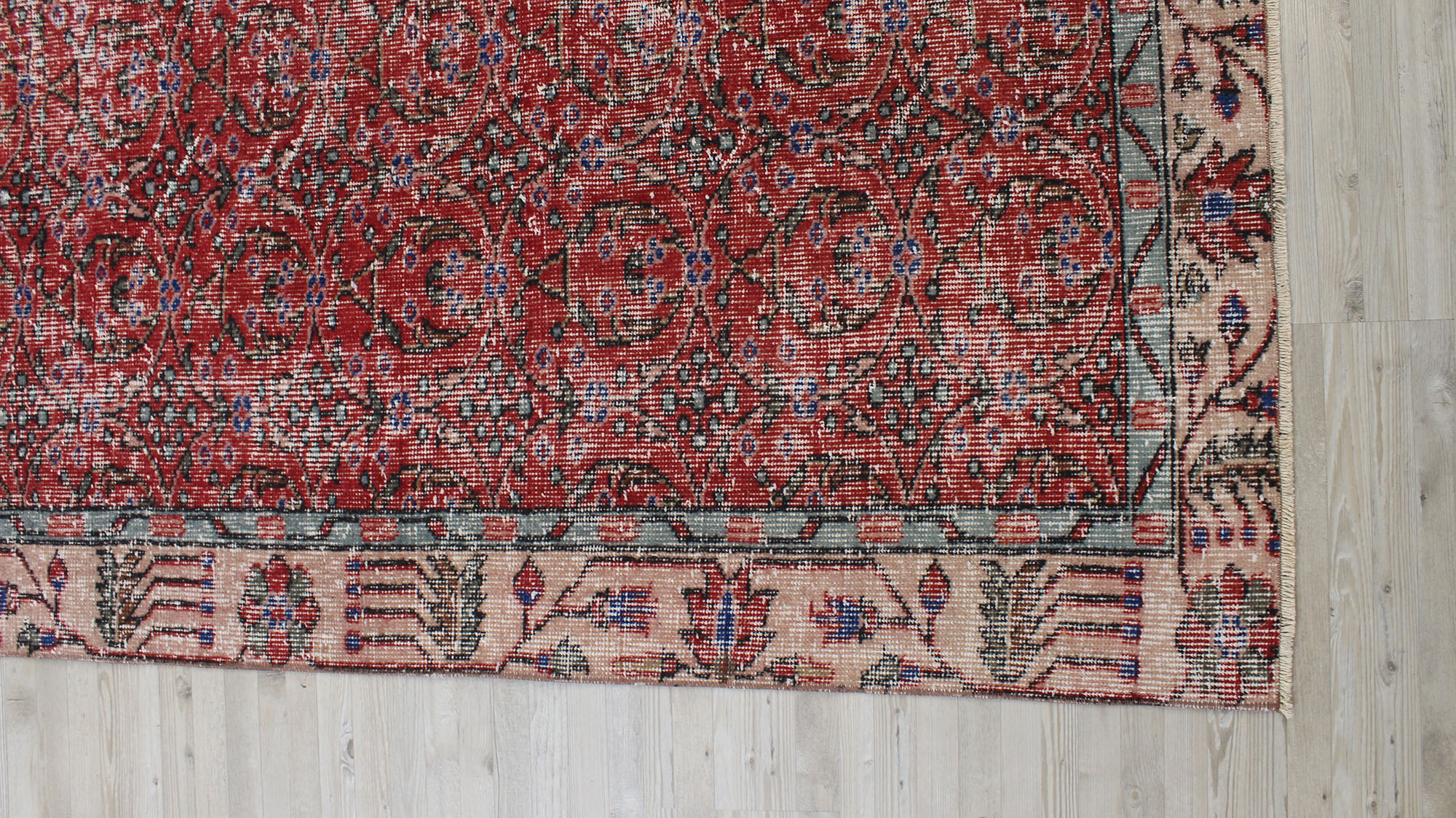 Eskitme El Yapımı Yün Halı 156 x 278 cm 10514 - Görsel 3