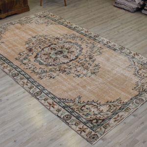 Eskitme Vintage Yün Halı 141 x 250 cm 10522