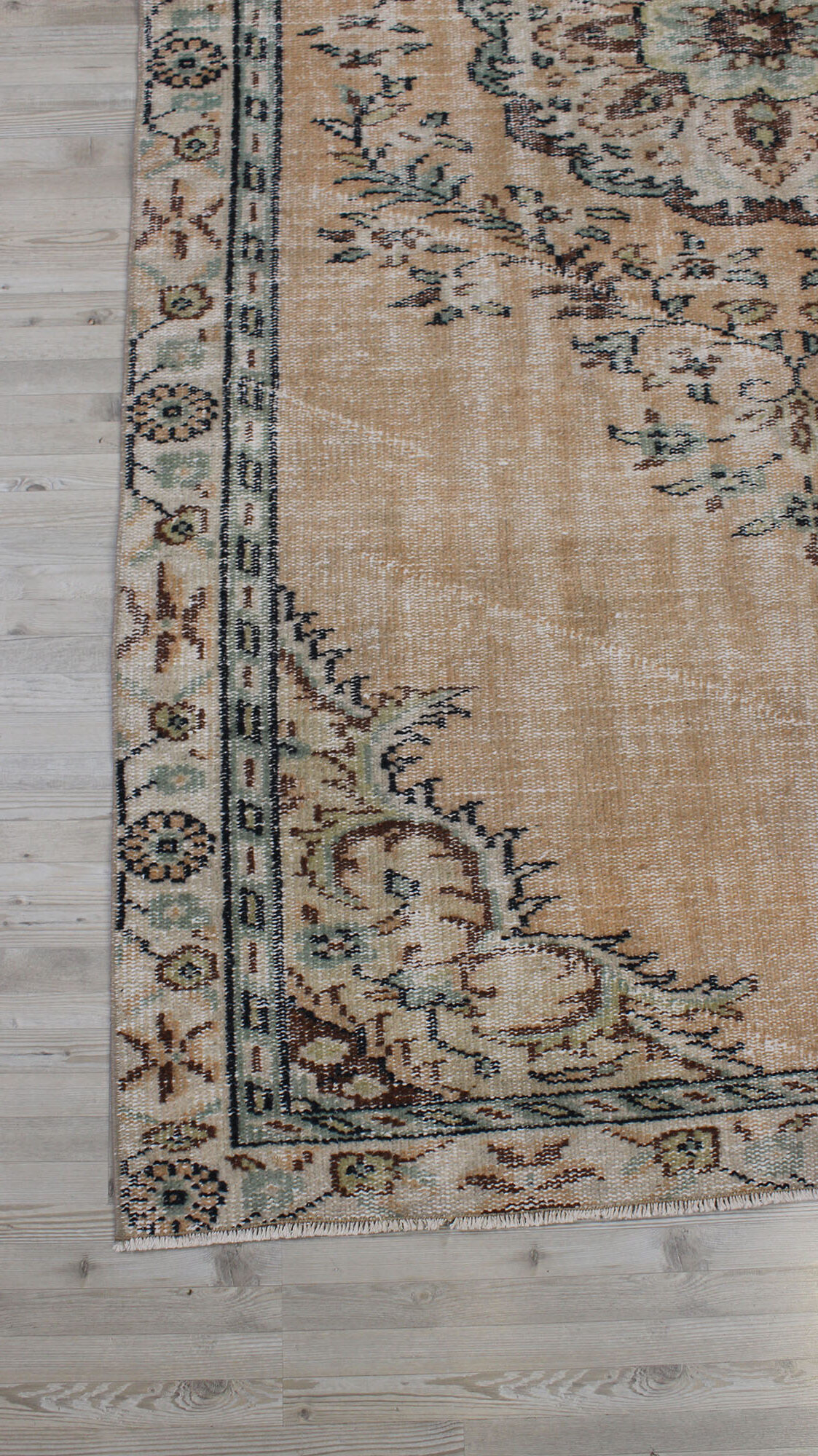 Eskitme Vintage Yün Halı 141 x 250 cm 10522 - Görsel 5