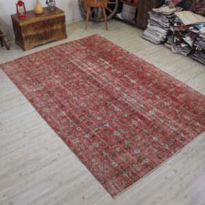 Vintage El Yapımı Halı Eskitme 203 x 303 cm 10540