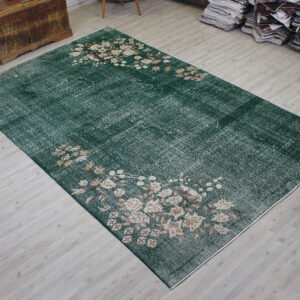 Vintage El Yapımı Yün Halı 183 x 300 cm 10543