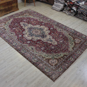 Vintage Eskitme Halı 186 x 299 cm 10545
