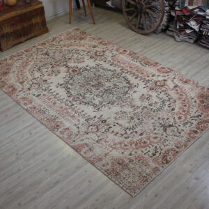 Vintage Yün Eskitme Halı 180 x 304 cm 10551