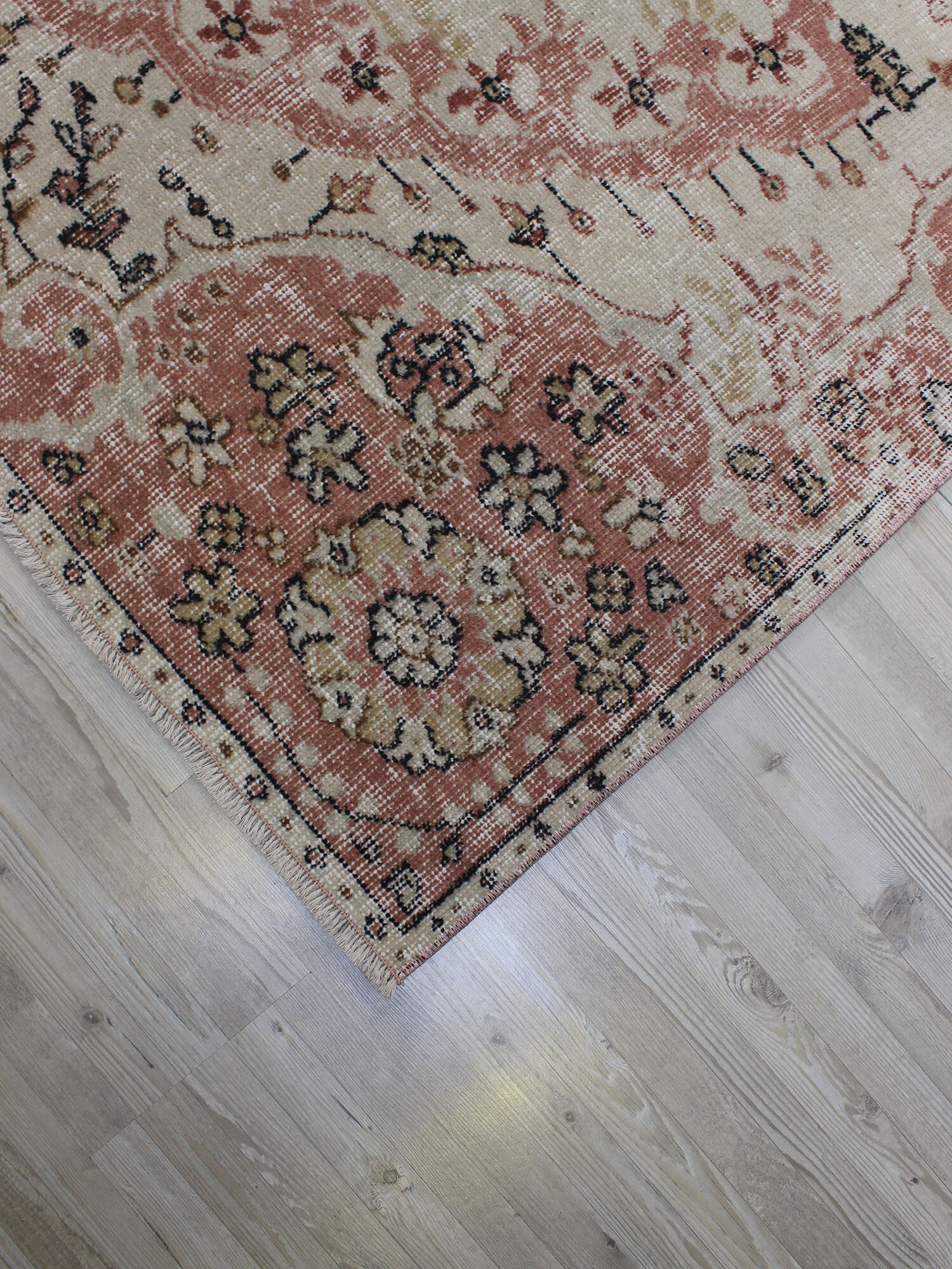 Vintage Yün Eskitme Halı 180 x 304 cm 10551 - Görsel 5