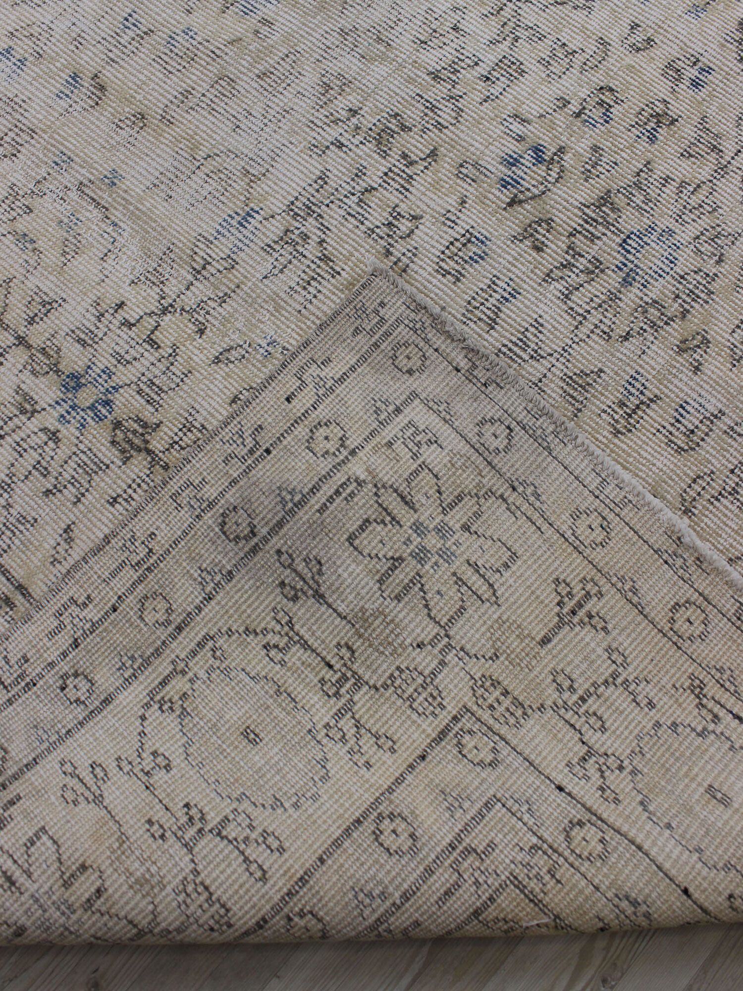 Yün El Yapımı Halı Eskitme 260 x 370 cm 10561 - Görsel 5