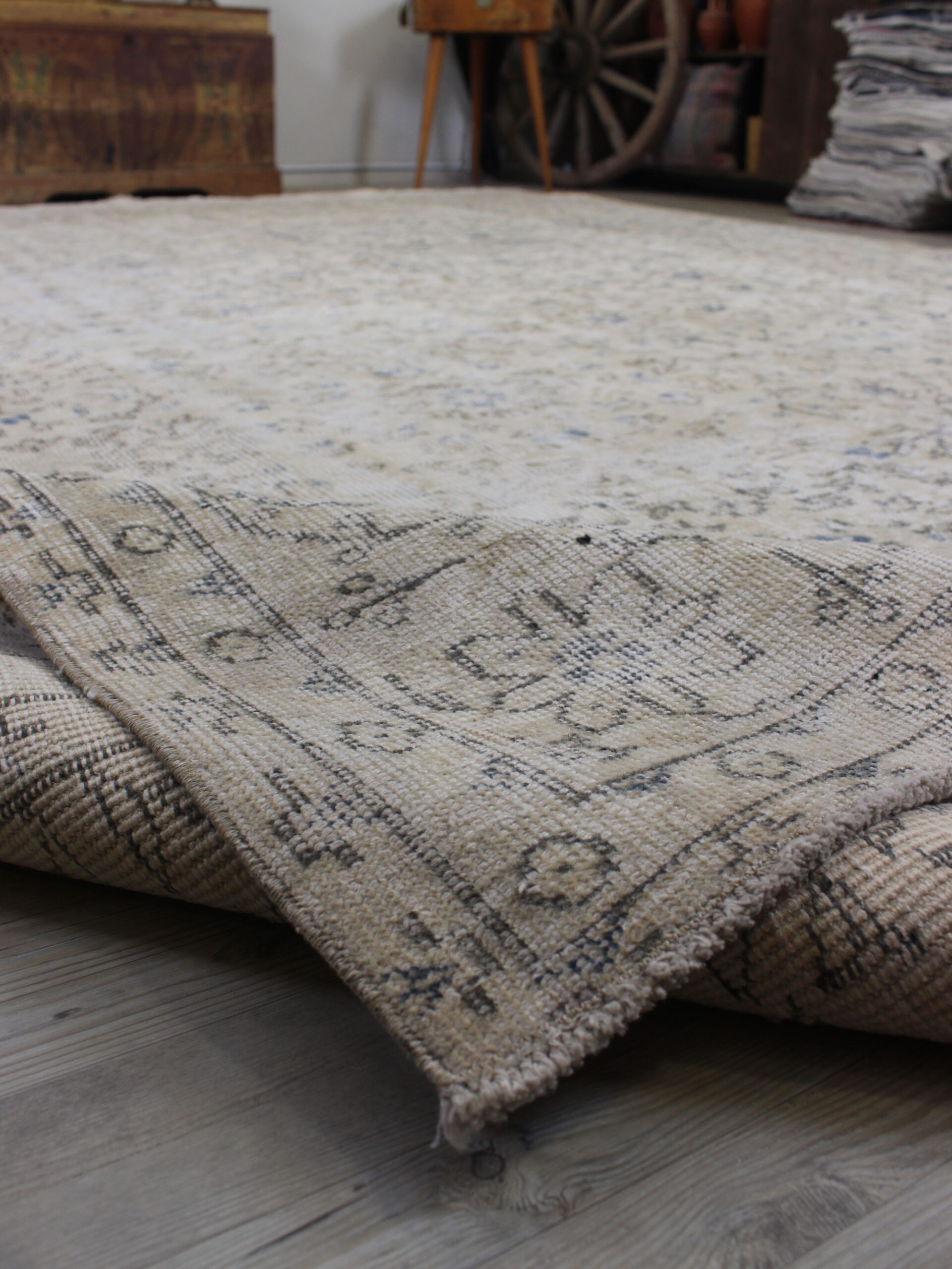 Yün El Yapımı Halı Eskitme 260 x 370 cm 10561 - Görsel 6