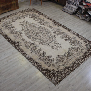 Yün Vintage El Dokuma Halı 161 x 282 cm 10570