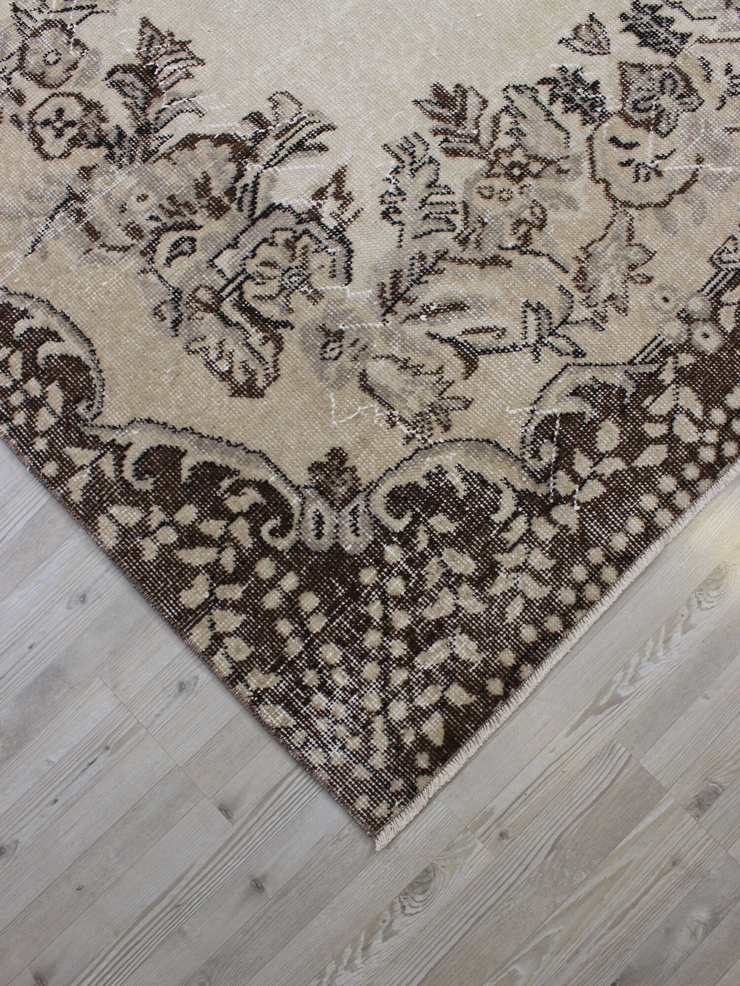 Yün Vintage El Dokuma Halı 161 x 282 cm 10570 - Görsel 5