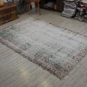 El Dokuma Yün Vintage Halı 171 x 261 cm 10579