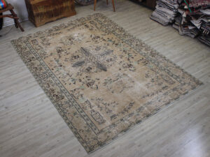 Eskitme El Dokuma Halı Yün 190 x 275 cm 10591