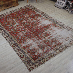 Eskitme El Dokuma Yün Halı 186 x 280 cm 10593