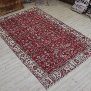 Eskitme El Yapımı Halı Vintage 159 x 264 cm 10597