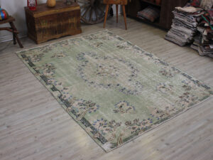 Eskitme Vintage El Halı 183 x 255 cm 10604