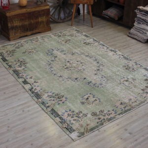 Eskitme Vintage El Halı 183 x 255 cm 10604