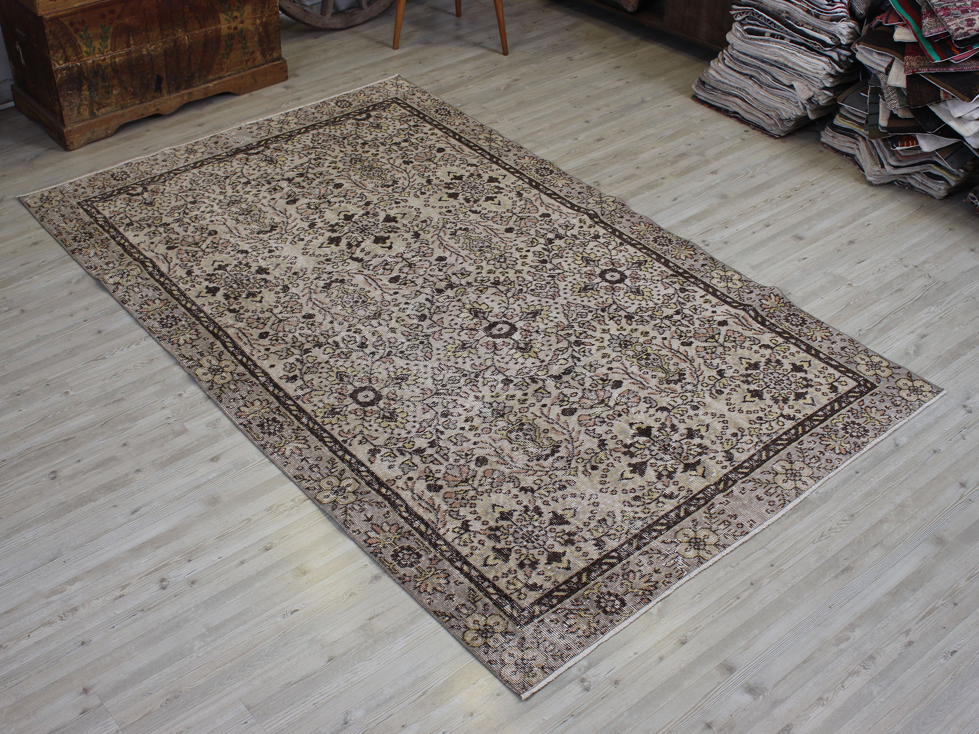 Eskitme Yün El Halı 152 x 244 cm 10609