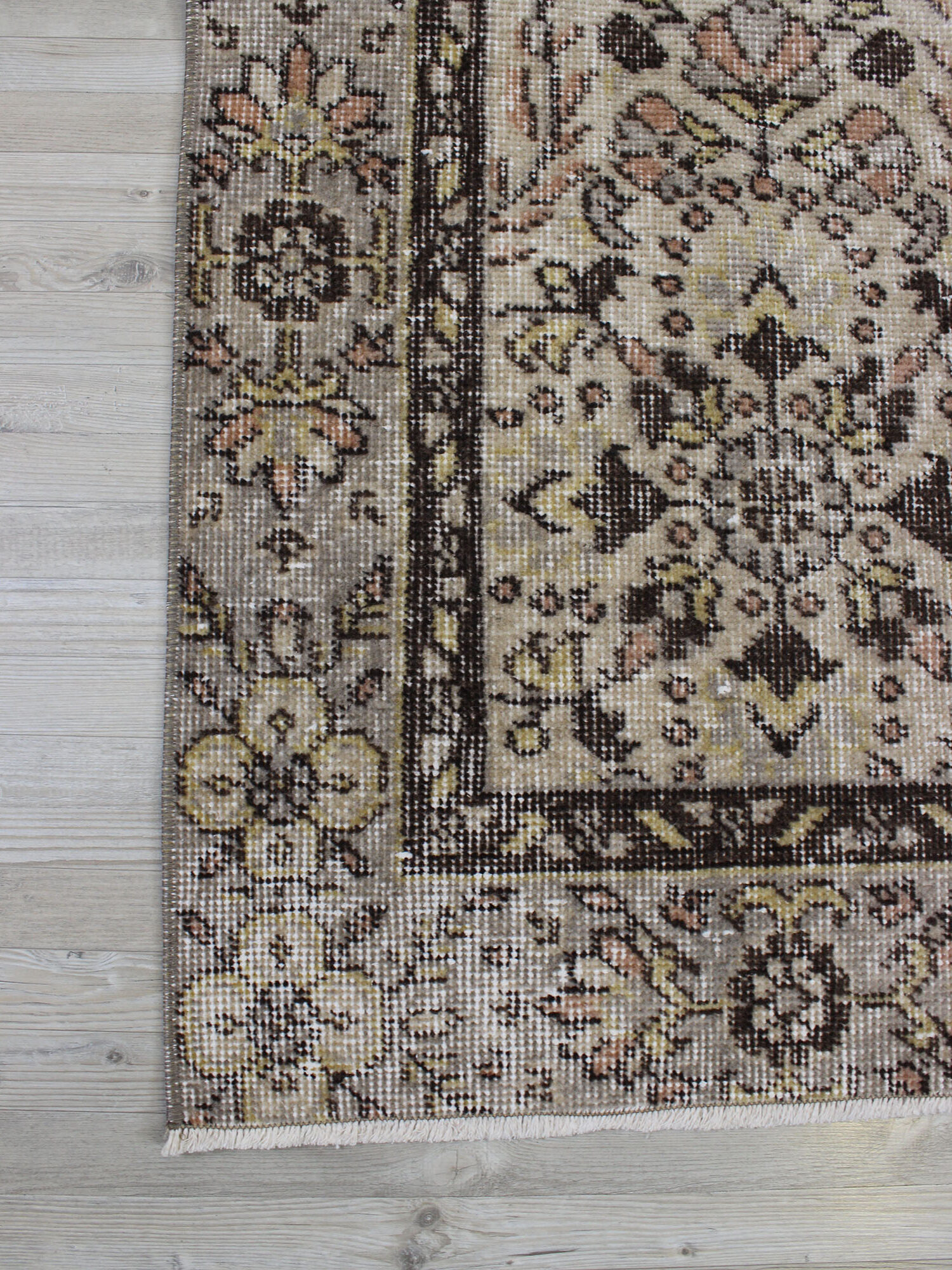 Eskitme Yün El Halı 152 x 244 cm 10609 - Görsel 4