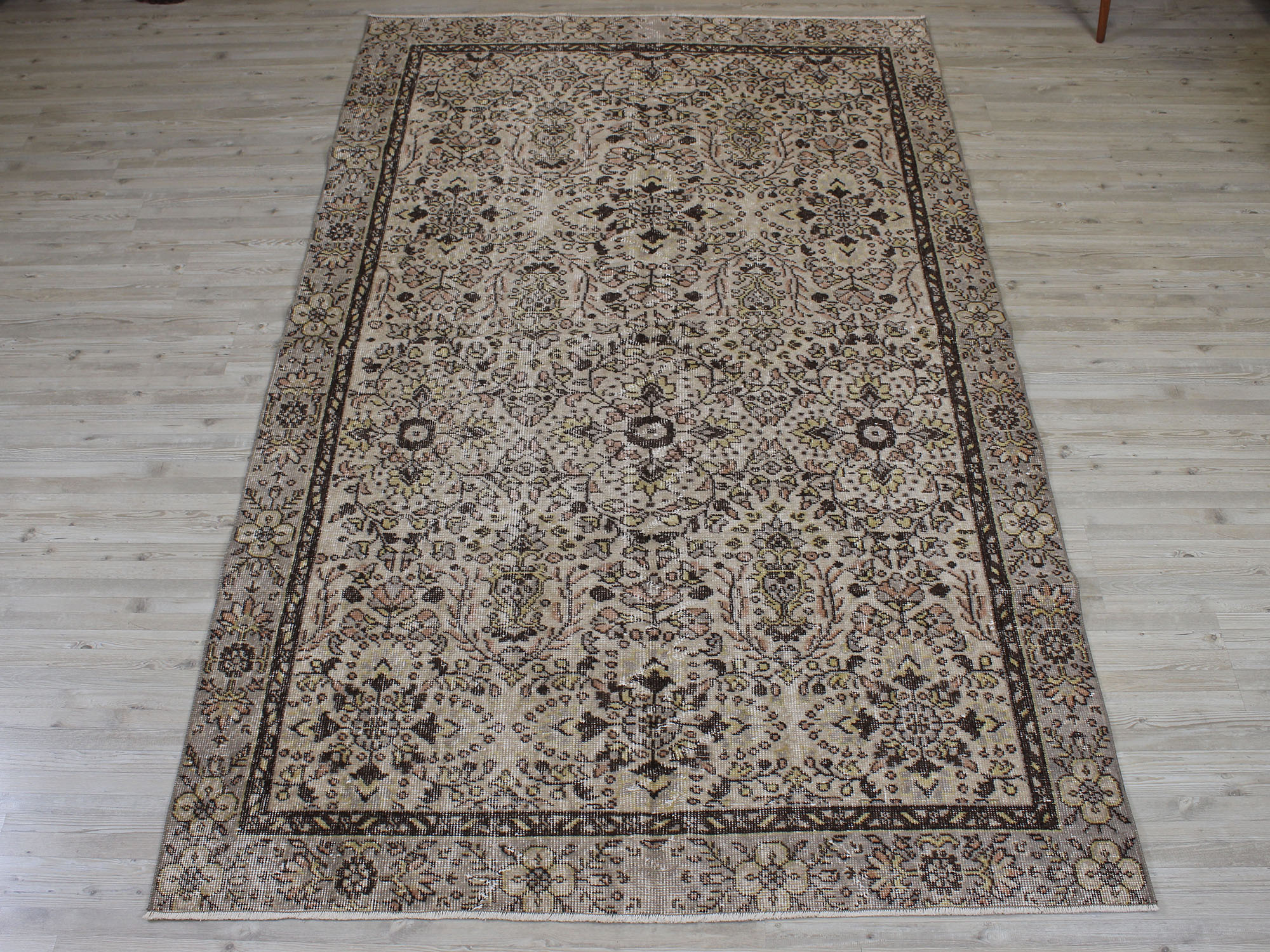 Eskitme Yün El Halı 152 x 244 cm 10609 - Görsel 7