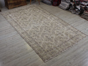 Eskitme Yün El Yapımı Halı Vintage 170 x 298 cm 10620