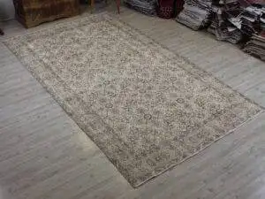 Eskitme Yün El Yapımı Halı Vintage 170 x 298 cm 10620