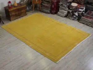 Eskitme El Dokuma Yün Halı Vintage 200 x 289 cm 10628
