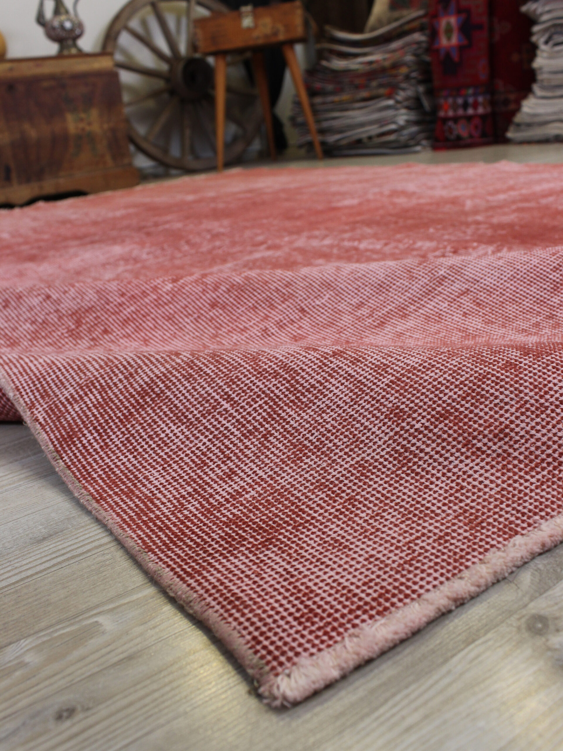 El Yapımı Vintage Yün Halı 196 x 297 cm 10630 - Görsel 5