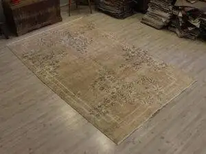 El Dokuma Vintage Yün Halı 155 x 245 cm 10641