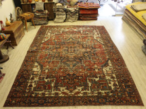 Eskitme Vintage El Dokuma Halı 280 x 396 cm 10643