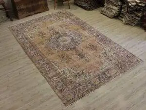 Yün El Yapımı Halı Vintage 165 x 270 cm 10645