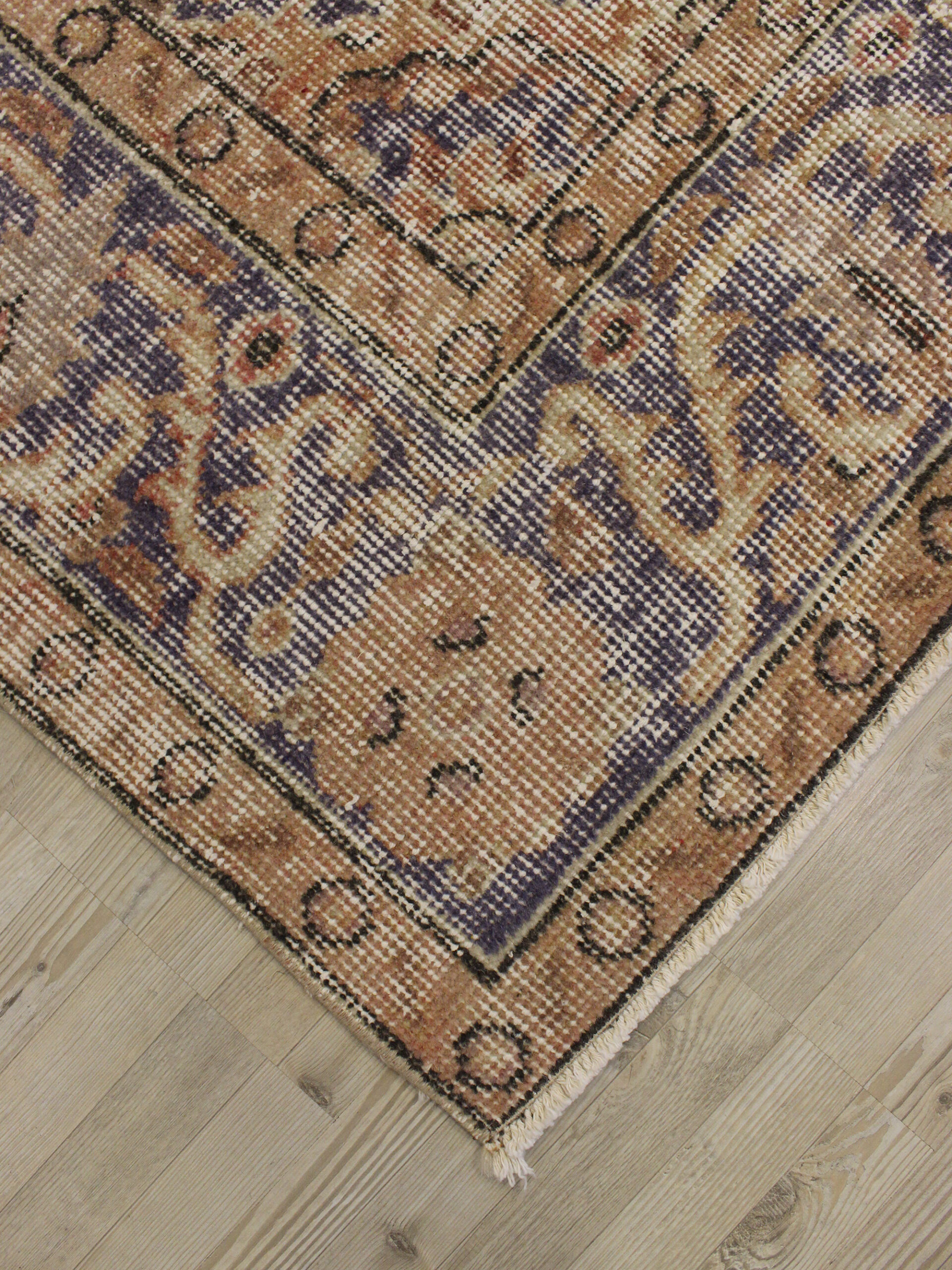 Yün El Yapımı Halı Vintage 165 x 270 cm 10645 - Görsel 6