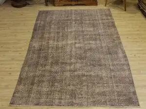 Eskitme Yün El Dokuma Halı 145 x 245 cm 10646