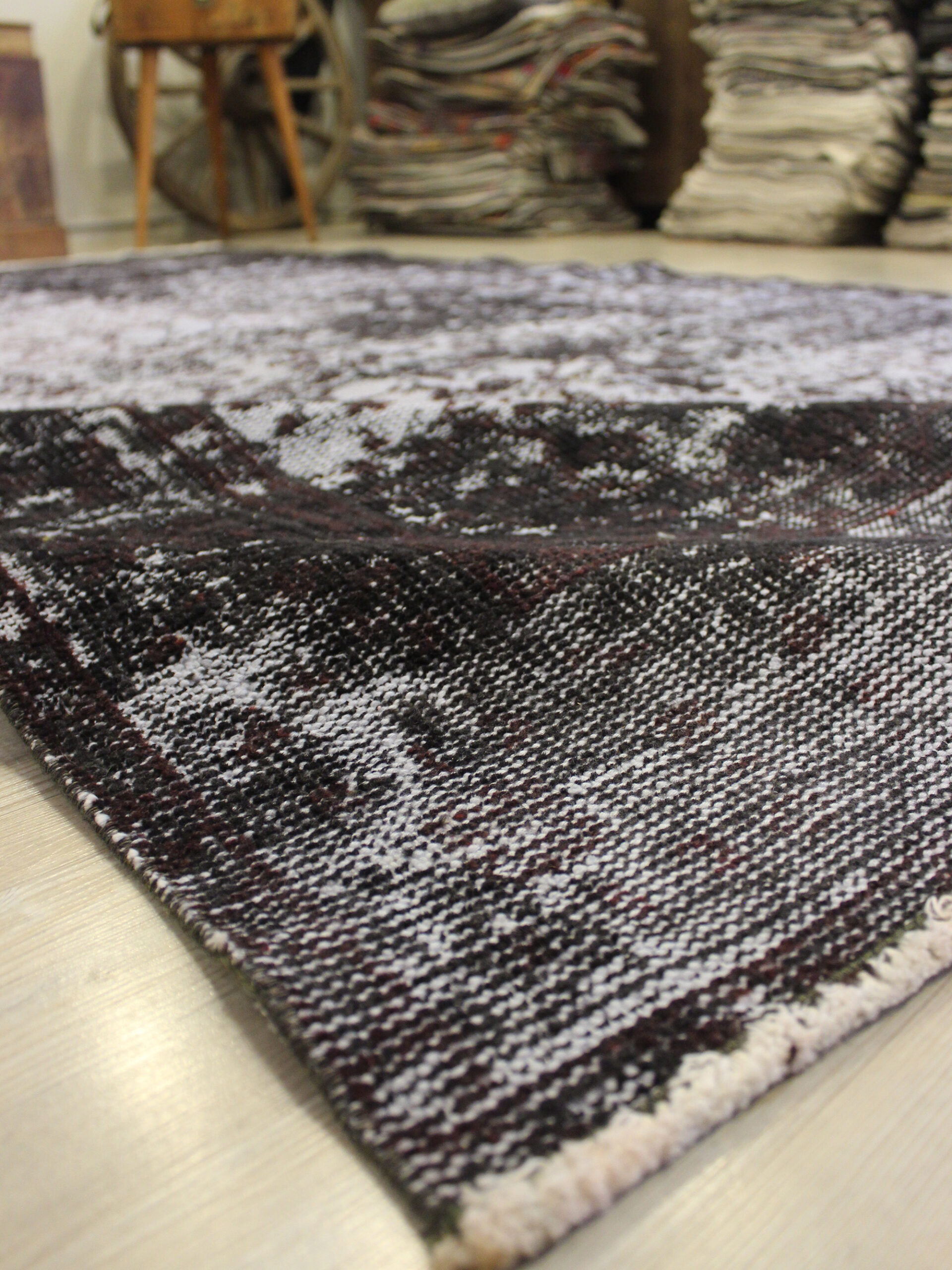 El Dokuma Vintage Yün Halı 190 x 303 cm 10651 - Görsel 6