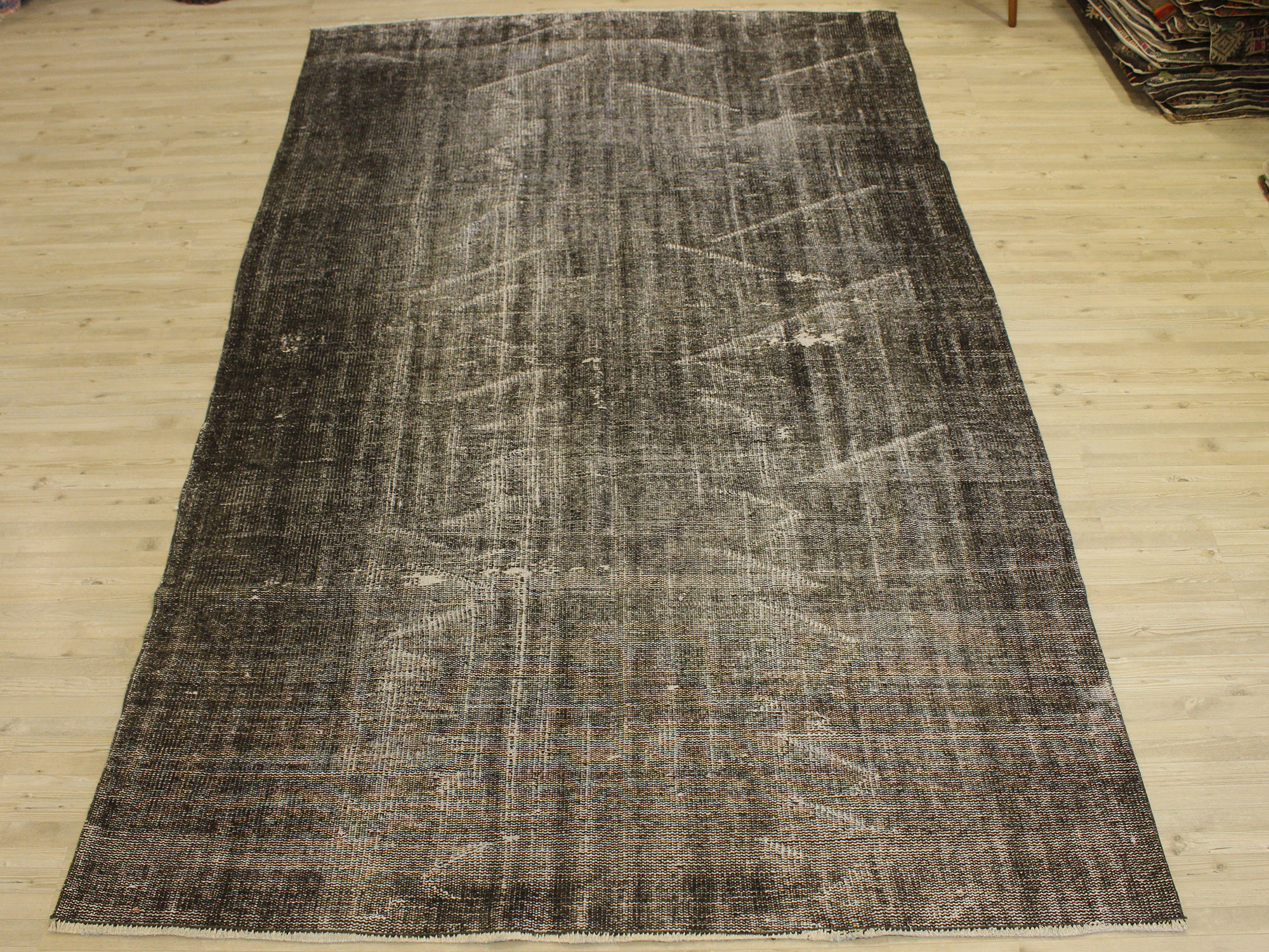 Eskitme Vintage El Yapımı Halı 161 x 264 cm 10654 - Görsel 7