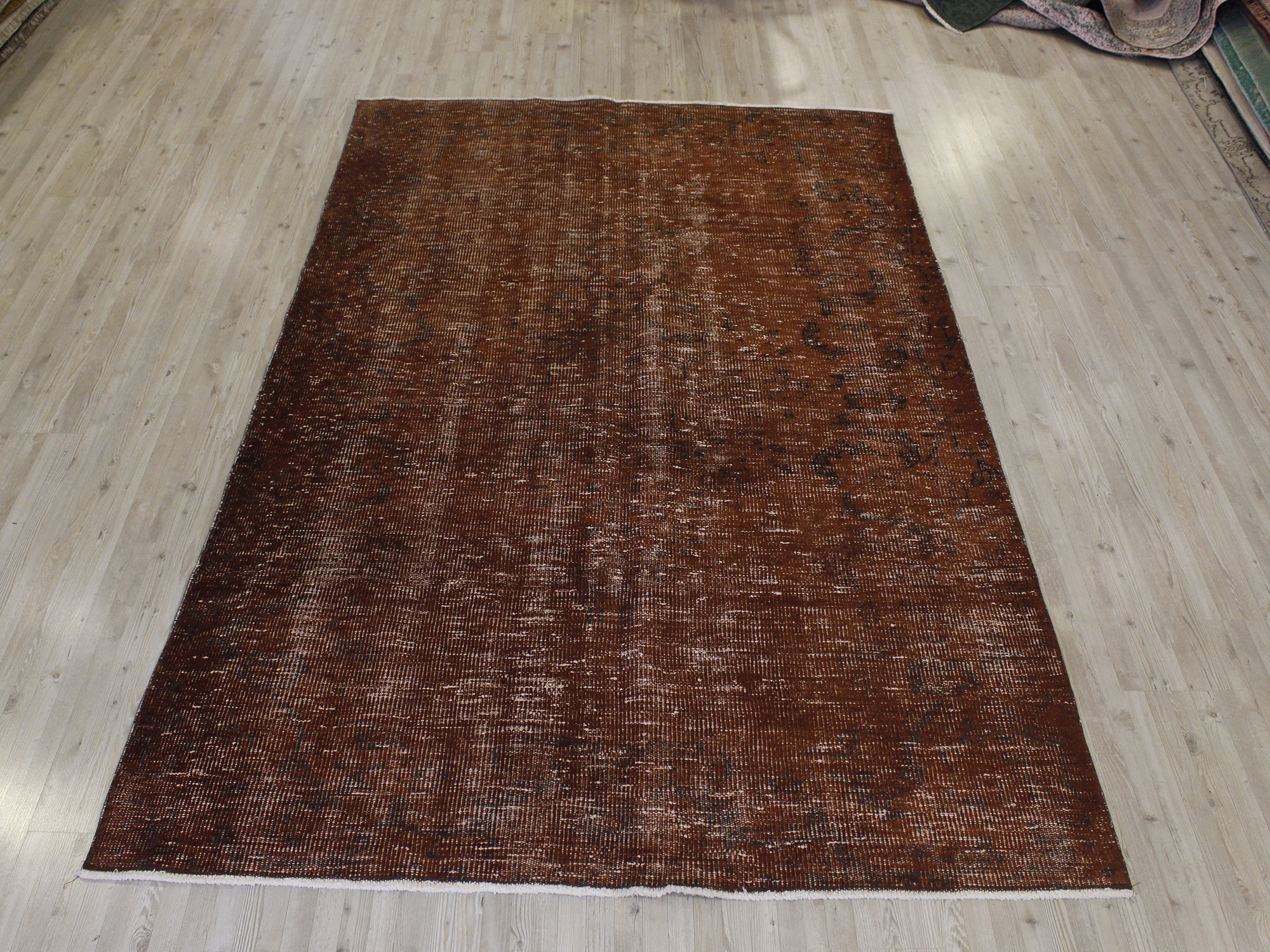 Eskitme Yün El Yapımı Halı 154 x 245 cm 10658 - Görsel 2