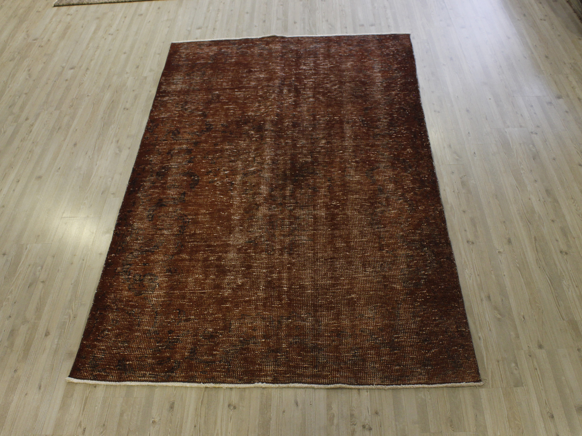 Eskitme Yün El Yapımı Halı 154 x 245 cm 10658 - Görsel 4