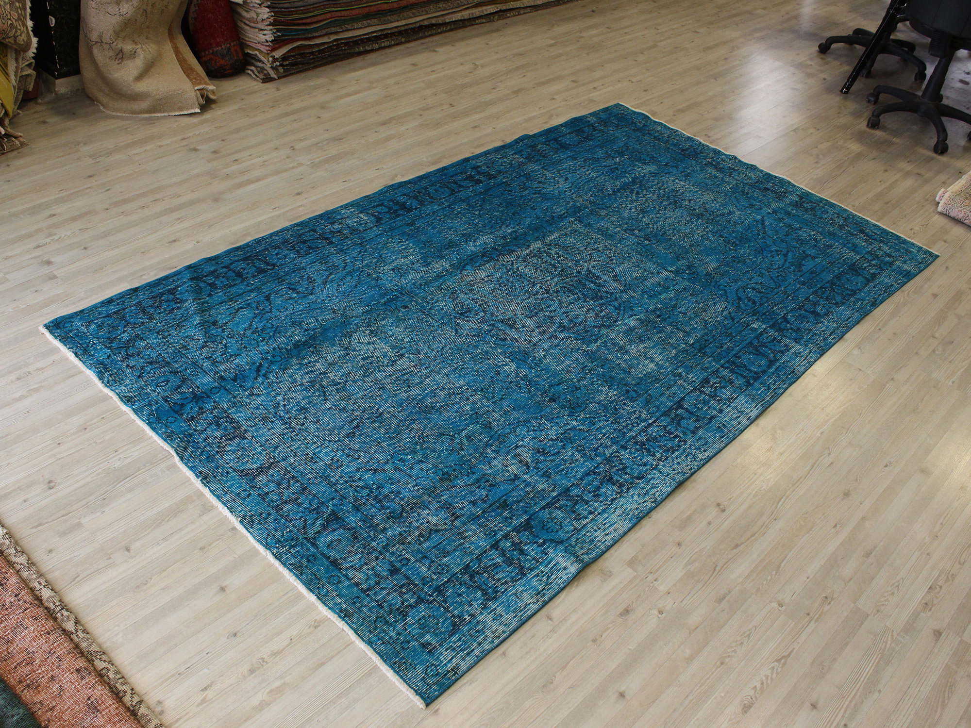 Eskitme Vintage Yün Halı 164 x 275 cm 10662 - Görsel 3