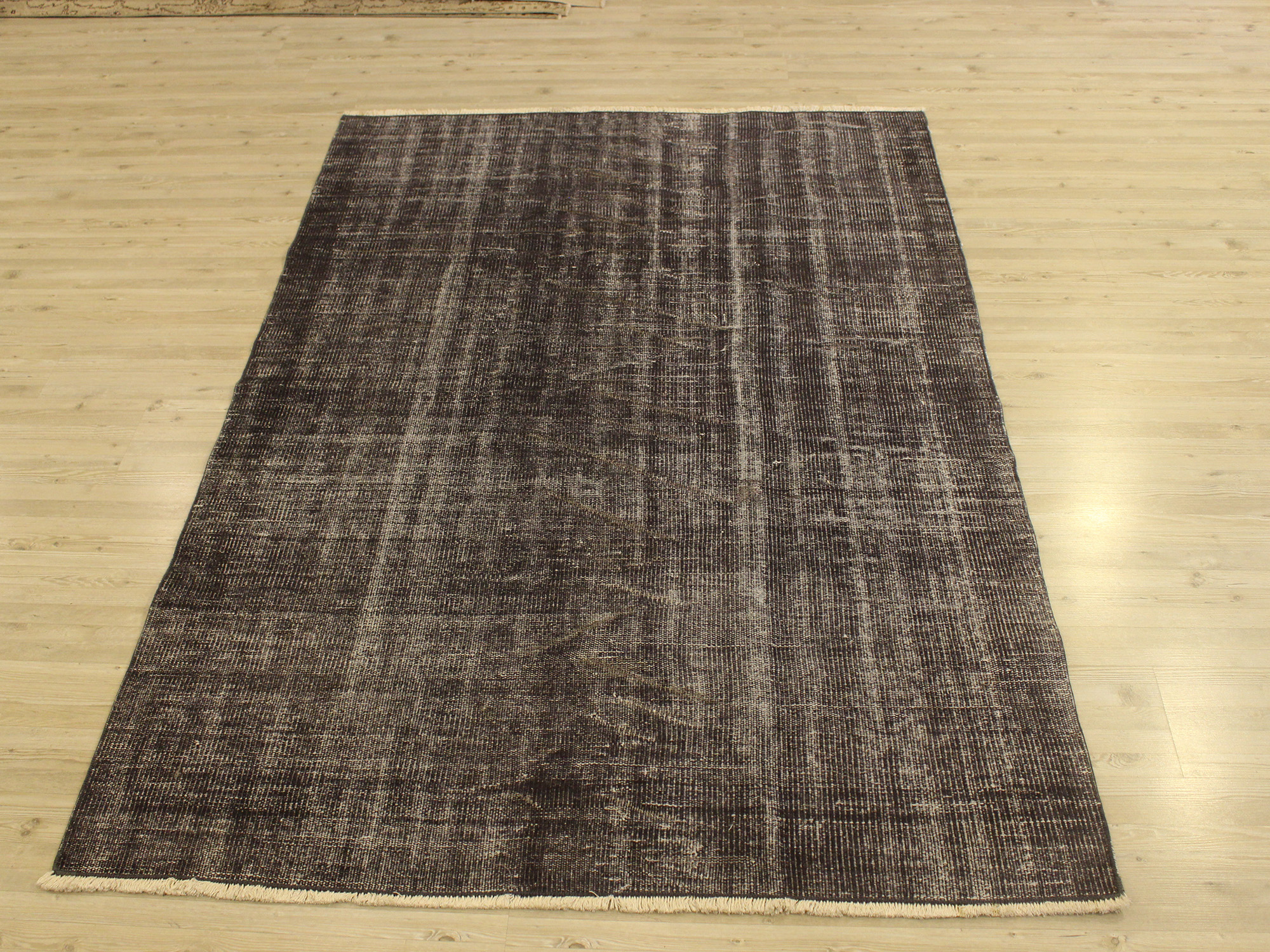 Eskitme Yün El Yapımı Halı Vintage 138 x 204 cm 10668 - Görsel 2